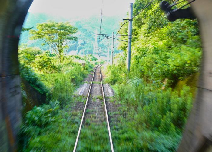 Blick am Ende eines Tunnel